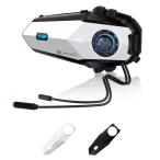 TNICER 2025 мотоцикл in cam T2 Bluetooth5.2 in cam для мотоцикла сообщение оборудование 6 человек одновременно телефонный разговор one клик . собственный 