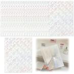 シール台紙 a5 6穴 20枚入 ハート模様 リフィル 透明 カード収納 フォトカードスリーブ 収