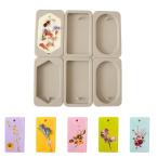 BOJIDO силикон mold aroma воск саше дыра круг lease эллипс прямоугольный шестиугольник звезда камень . рука 