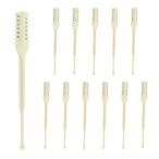 DEVENTORZ носовые волосы резчик двусторонний лезвие 12 шт. комплект ручной носовые волосы порез . поворотный использование простой перевозка удобный мужской re