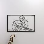 FKKA metal гитара искусство, музыка часть магазин, living салон,.., кабинет для стена оборудование орнамент - черный 