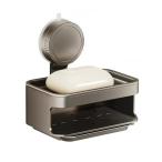  подставка под мыло присоска тип мыло класть мыло .. магнит соответствует ABS полимер серый 1 шт ванная место хранения .