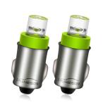 Ruiandsion 2 шт 12V BA7S LED лампа F3 1LED 100LM LED машина музыкальные инструменты свет предупреждение свет, зеленый 