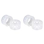 EBTOOLS 4PCS прозрачный . машина амортизатор держатель TPE springs буфер pa Work 