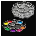  акварель Palette слива tray 13cm пластиковый краски тарелка тонировка tray акварель гуашь ak