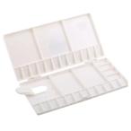 EZBUYGO 25g крышка складной ногти Palette - акварель tray, переносной смешивание bo