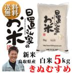 新米 令和7年度産 鳥取県産 きぬむすめ 5kg 白米　日置さん家のお米シリーズ 送料無料