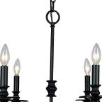 Elk 286-Ob Hartford 6-Light Chandelier, 24-Inch, Oil Rubbed