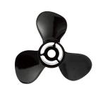 Quicksilver Black Diamond Propeller Black Finish, 15.5 dia x 18 pitch,