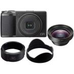 Ricoh GR III Digital Camera - Black - Bundle GW-4 Wide Conversion Lens