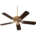 Quorum 78605-30 Protruding Mount, 5 Medium Oak Blades Ceiling fan, Vin