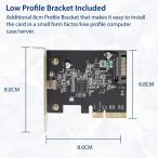 IO CREST USB-C 3.2 Gen 2x2 Type-C 20 Gbps PCI-e Gen 3 x4 Expansion Car