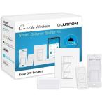 Lutron Caseta Smart Start Kit, Dimmer Switch with Smart Bridge and Wal