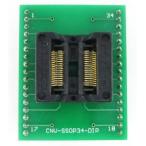Waveshare SSOP34 TO DIP34 TSSOP34 Enplas IC Test Socket Programming Adapter 0.65mm Pitch　並行輸入品