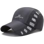 Clape Quick Dry Baseball Hat Cap Lightweight Outdoor Summer Sun Caps Breathable Running Golf Hat (CP23-Dark Gray)　並行輸入品