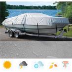 NORTHCAPTAIN 100% Waterproof Boat Cover,600D Marine Grade Polyester Tr