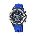 Festina Unisex Adult Chronograph Quartz Watch with Silicone Strap F204