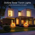 Ochine Solar Lights Outdoor,2 Pack Solar Torch Lights with Flickering