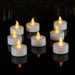 Realistic Bright Flameless LED Tea Light Candles, Bright, Flickering,