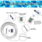 LED Rope Lights for Bedroom, Eastern Bling 120 USB Rope Lights, 40ft O