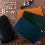 ショッピング日本製 長財布 メンズ 小さい財布 日本製 本革 L字ファスナー 大容量 収納力 カードポケット プレゼント TIDY2.0 Retro タッチ決済 ハレルヤ