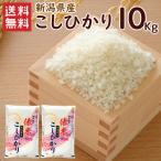 【48時間ポイント5倍】新潟県産 コシヒカリ 10kg(5kg×2袋)/送料無料 令和6年度産 お米 米(北海道別途送料/沖縄・離島対応不可)(配達日・時間指定は不可)