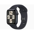 ショッピングapple watch バンド Apple Watch SE 第2世代 GPSモデル 44mm MRE93J/A [ミッドナイトスポーツバンド M/L]