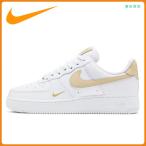 スニーカー ナイキ NIKE AIR FORCE 1 '07 レディース エアフォースワン ロー ホワイト ゴールド CZ0270-105