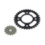 スプロケットセット(15T-33T)(スチール/高耐久焼入れ) 対象チェーンサイズ428 SP武川（TAKEGAWA） CT125ハンターカブ