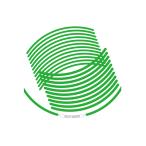  наклейка на обод зеленый WORLD WALK( world walk ) ZX-25R