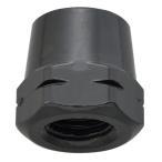 ハイビジミラー 補修部品 ミラーナット（1個入り） ローM10逆ネジ/ブラック DAYTONA（デイトナ）