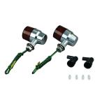 aluminium механизм do указатель поворота super мотоцикл Mini модель narrow Short крепление, опора модель серебряный / orange одная лампочка specification POSH(poshu)