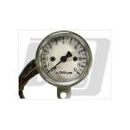48mm тахометр белый электрический лампа освещение GUTS CHROME( Guts хром )