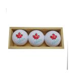 カナダゴルフボール３個セット