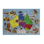  карта мозаика Австралия 