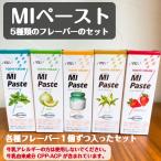MIペースト 40g 5種フレーバーのセット ミント ストロベリー メロン ヨーグルト バニラ