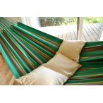 ショッピングハンモック ハンモック　緑「クラシックグリーン」快適ビッグサイズ！