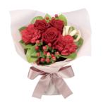 花キューピット 花束 お祝い 誕生日 記念日 イベント 発表会 お見舞 歓送迎 【512714】