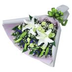 花キューピット 花束 【525158】 墓前用花束・一対 (葬儀・御供・お盆・秋彼岸)