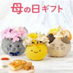 母の日 ソープフラワー 猫 ギフト 花とスイーツ お菓子 花 プレゼント シャボンフラワー スイーツ インテリア 雑貨 花束 50代 60代 70代 80代
