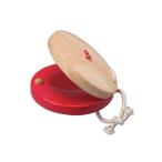Kids Percussion キッズパーカッション ラウンドカスタネット レッド KP-70/C/RE