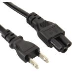 バッファロー 電源ケーブルDELL/HP用3ピンソケット(メス)⇔2ピンプラグ(オス)2m BSACC0820BKA