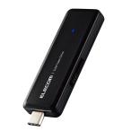 エレコム 外付けSSD 1TB USB3.2(Gen2) USBメモリ型 ブラック ESD-EMH1000GBK