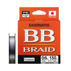  Shimano (SHIMANO) PE линия BB Blade 150m LD-M54Y 0.6 номер Steel серый 