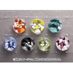 箸置き 津軽びいどろ ドット 全7色 ガラス