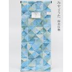 浴衣 みすゞうた  反物 紙ふうせん 女物浴衣 変わり織り 絽 綿100% 生地 上品 女浴衣 ゆかた お洒落 レトロ 古典柄 日本製 浴衣 夏着