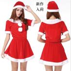 サンタ コスプレ 衣装 サンタクロース 2点セット サンタコスチューム サンタ コス サンタ コスプレ クリスマス
