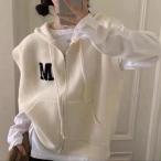 ベストニットベストレディースジップ...