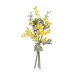 造花 MAGIQ東京堂 プリムミモザバンドル YELLOW FM007187 造花 花材「ま行」 ミモザ