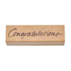 チェリッシュスタンプ #2 Congratulation SN000797-002 店舗ディスプレイ 店内装飾 雑貨 文房具
